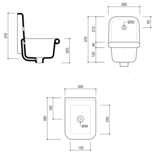 West One Bathrooms Mini broadway tech