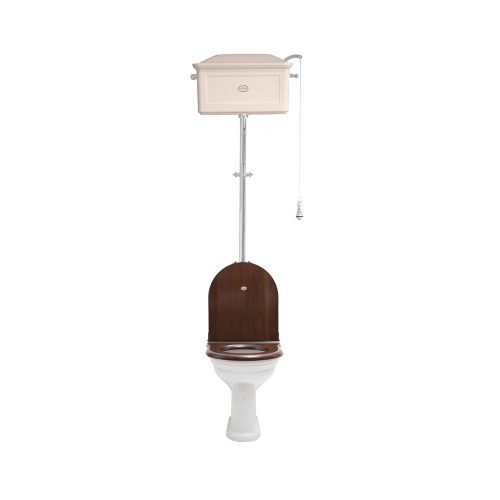 West One Bathrooms Online   High level WC Set with Ceramic Cistern AW CP