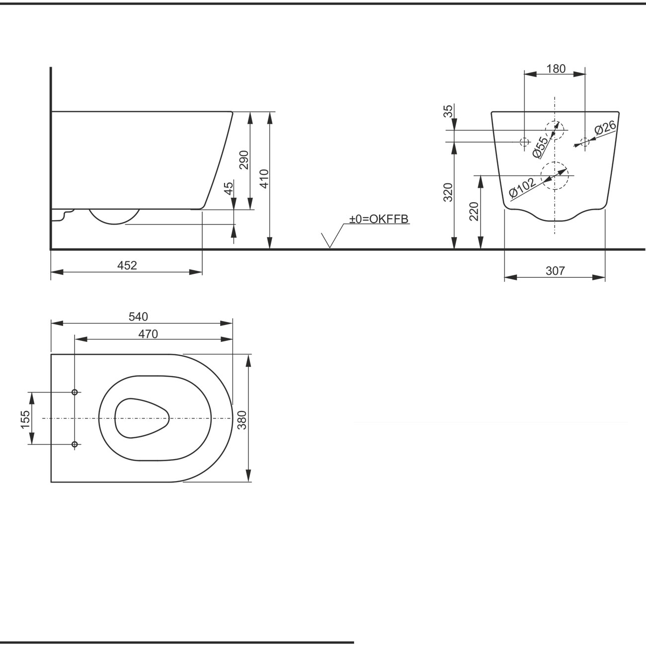 West One Bathrooms TOTO RP Technical CW552Y