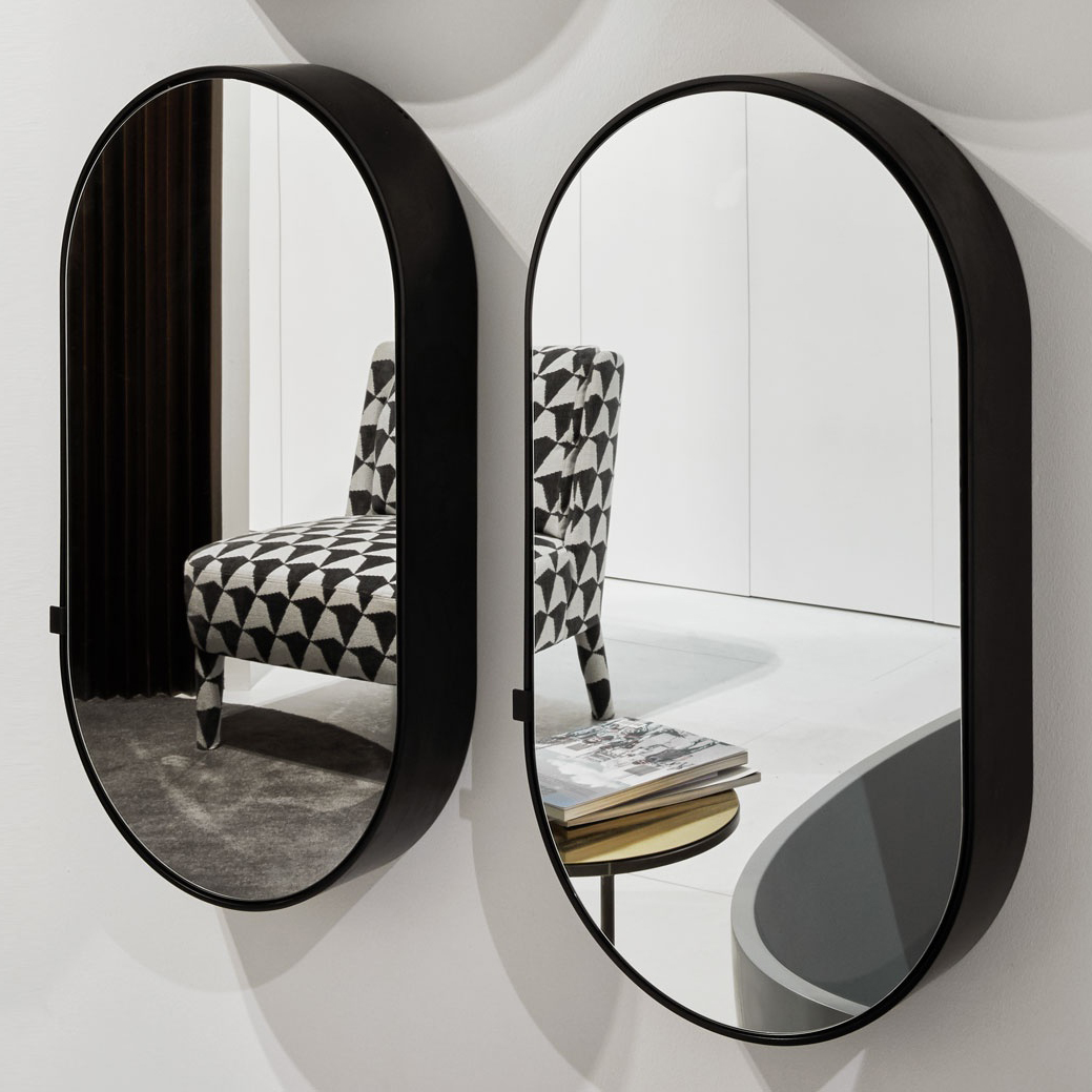 Cielo I Catini Oval Box Mirror West One Bathrooms Online