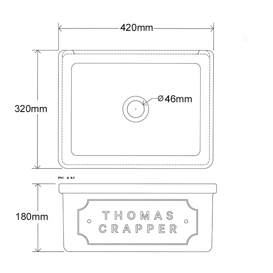 Thomas Crapper Harwood Basin Technical