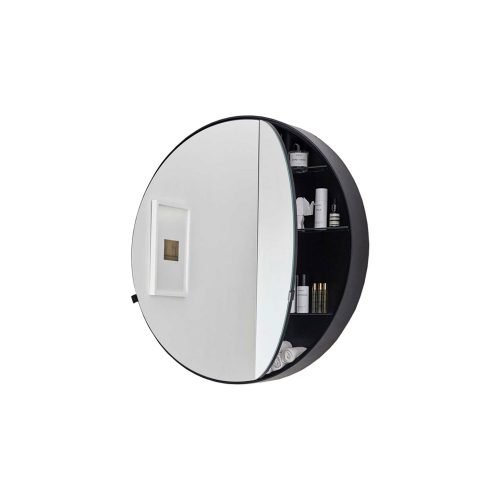 west one bathrooms online Cielo Catini Round Box Mirror