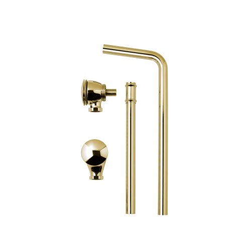 West One Bathrooms Online was054 exposed push down waste gold e1646925228250