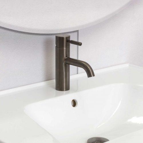 West One Bathrooms Mono Mixer Brushed Gunmetal