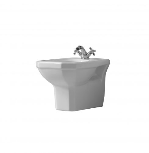 West One Bathroom Cut Out Valbonne WallHung Bidet