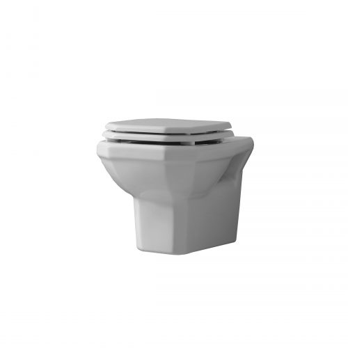 West One Bathrooms Online Valbonne WallHung WC bianco