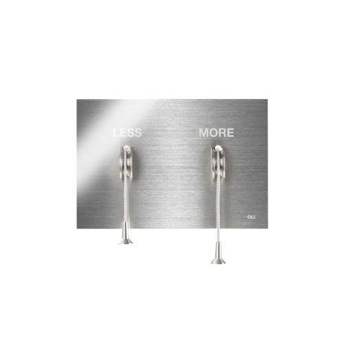 West One Bathrooms LESSISMORE CROMO SPAZZOLATO REV01