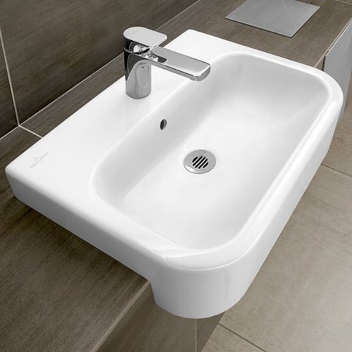 West One Online VB  Soho Semi Inset Basin – lifestyle