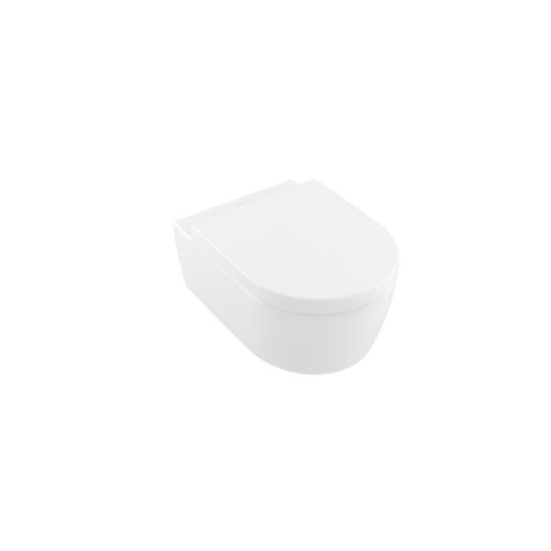 West One Online VB Solna Rimless Wall Hung WC & Soft Close Seat