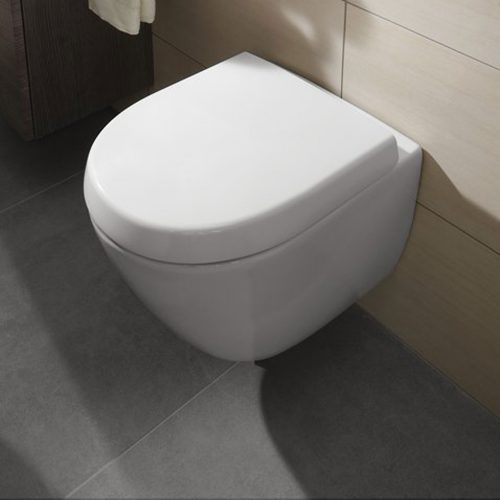 West One Online Soho Compact Wall Hung WC & Soft Close Seat Lifestyle