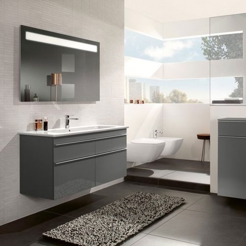 West One Online VB V Line Wall Hung Bidet Lifestyle