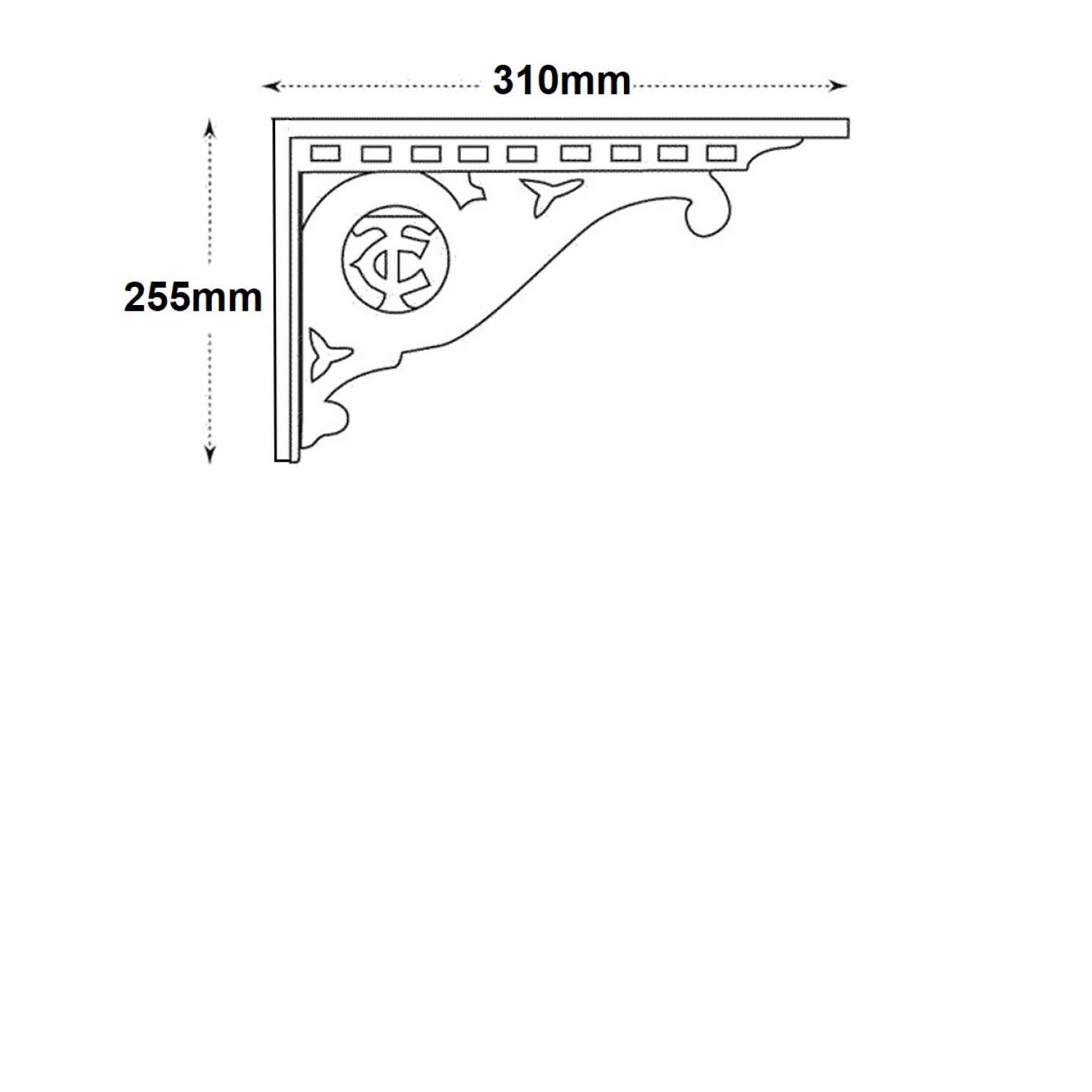 Large TC Seat and basin Brackets   Tech