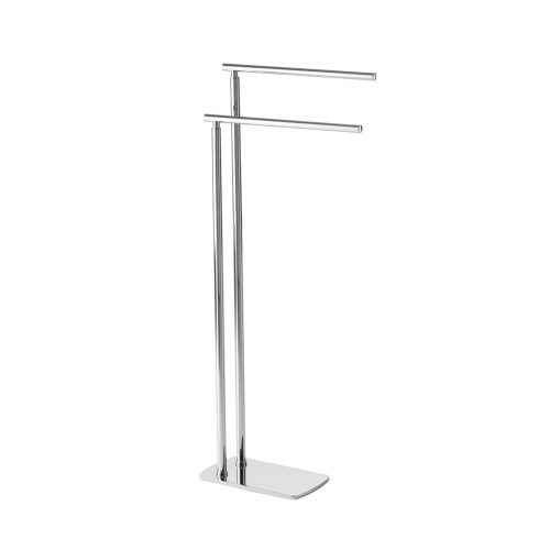West One Bathrooms Florida Towel Stand Chrome