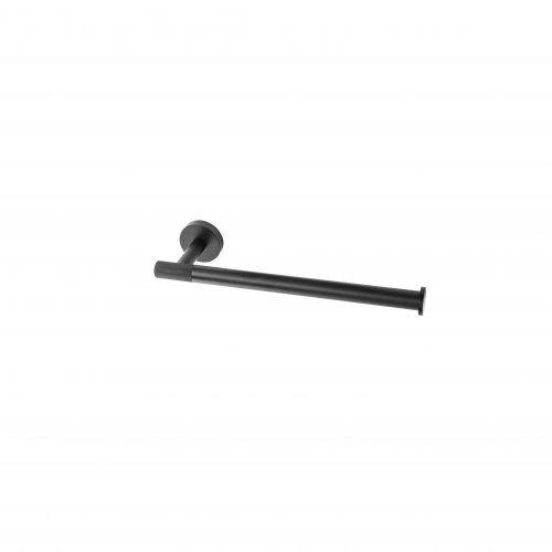 West One Bathrooms Online Turner Open Towel Bar Black