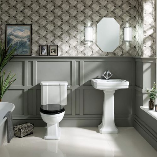 West One Bathrooms BC Designs Victrion Close Coupled Toilet