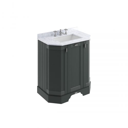 West One Bathrooms Online 40 Victrion 750 angled graphite WT white 3 H v1 (FLAT)