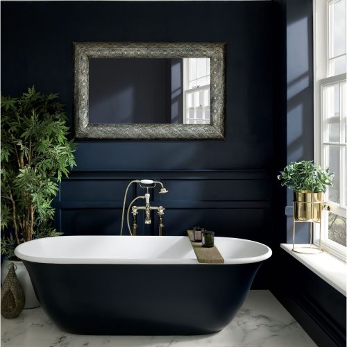 West One Bathrooms Online BC Designs Omnia Freestanding Bath