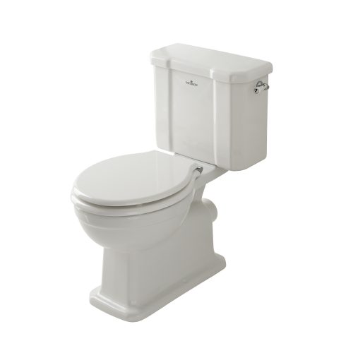 West One Bathrooms Online BC Designs Victrion Close Coupled Toilet – White