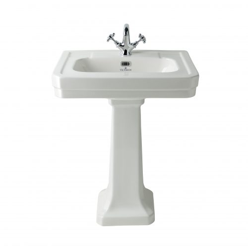 West One Bathrooms Online Victrion 640mm Basin 1TH