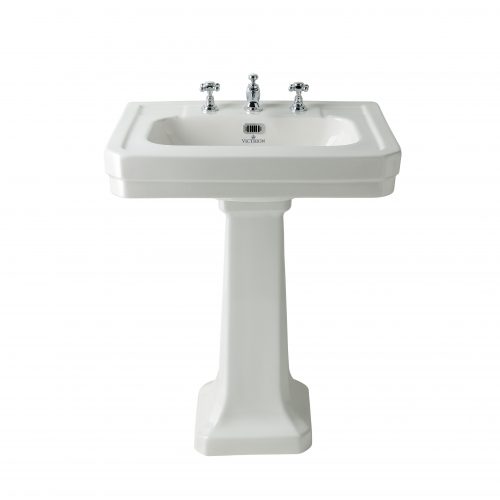 West One Bathrooms Online Victrion 640mm Basin 3TH