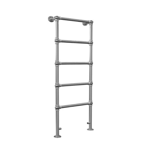 West One Bathrooms Online Ladder Rail – Wall Floor Mounted H 1538 x W 525 x D 138mm CP