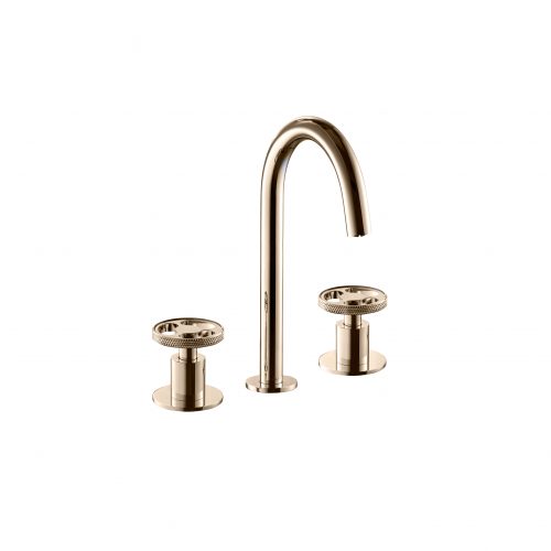West One Bsthrooms Online Fontley 3 tap hole deck basin mixer NP scaled