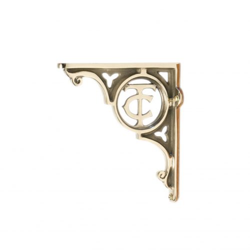 West One Bathrooms Online PolishedSmallBrackets Polished Brass