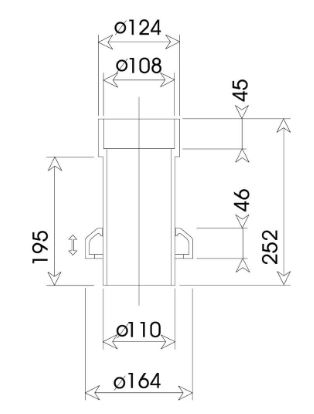 West One Bathrooms Online Thomas Crapper straight connector tech