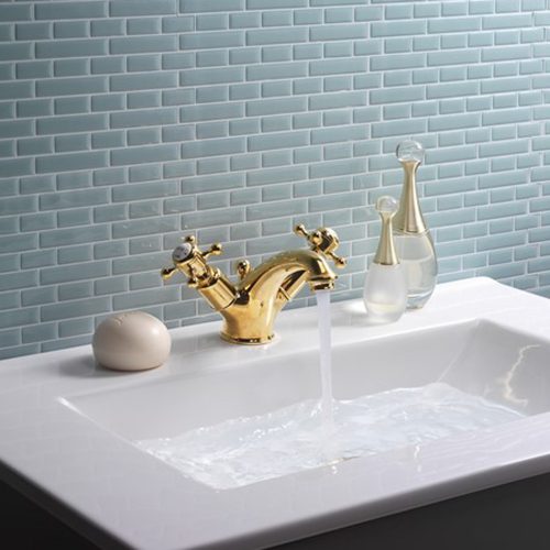WOBO Belgravia Monobloc Basin Mixer Lifestyle