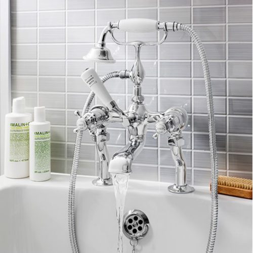 WOBO Belgravia Crosshead Bath Shower Mixer V3