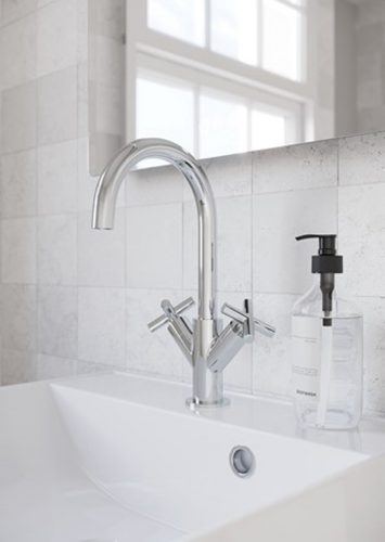 WOBO MPRO Crosshead Monobloc Basin Mixer V4