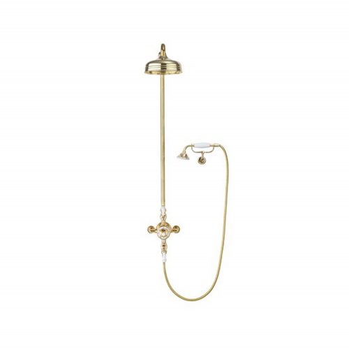 WOBO Belgravia Thermostatic Shower Kit with Wall Cradle