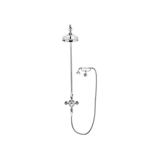 WOBO Belgravia Thermostatic Shower Kit with Wall Cradle V1