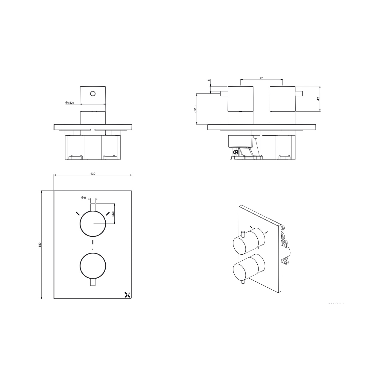 WOBO MPRO Crossbox 3 Outlet Valve TECH