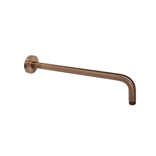 YOO Wall Shower Arm 400mm - Blushed Bronze