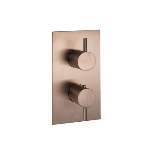 YOO 1 Outlet Thermostatic Shower Valve Bronze