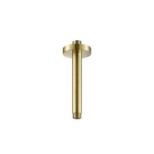 YOO Ceiling Shower Arm 150mm Brass