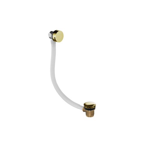 YOO Extended Overflow Bath Filler Brass