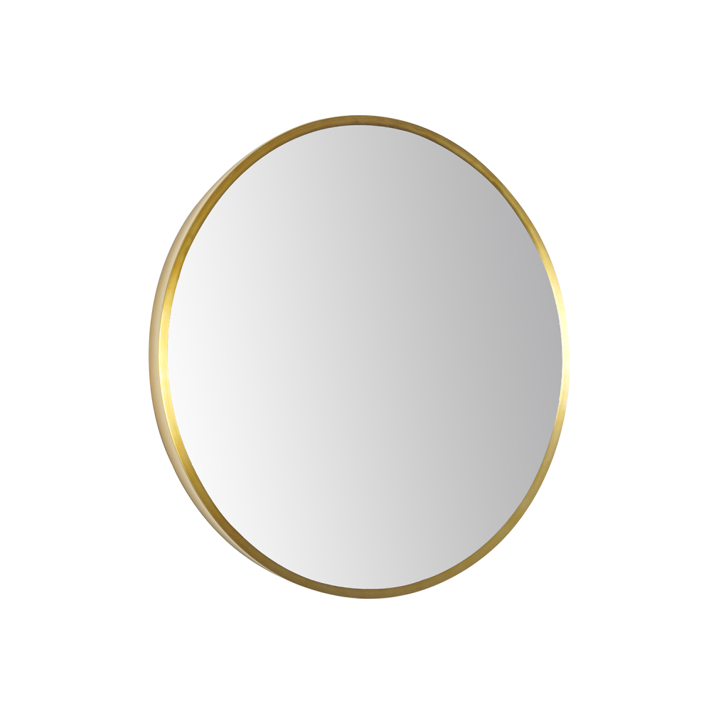 YOO Round Mirror, 600mm Brass