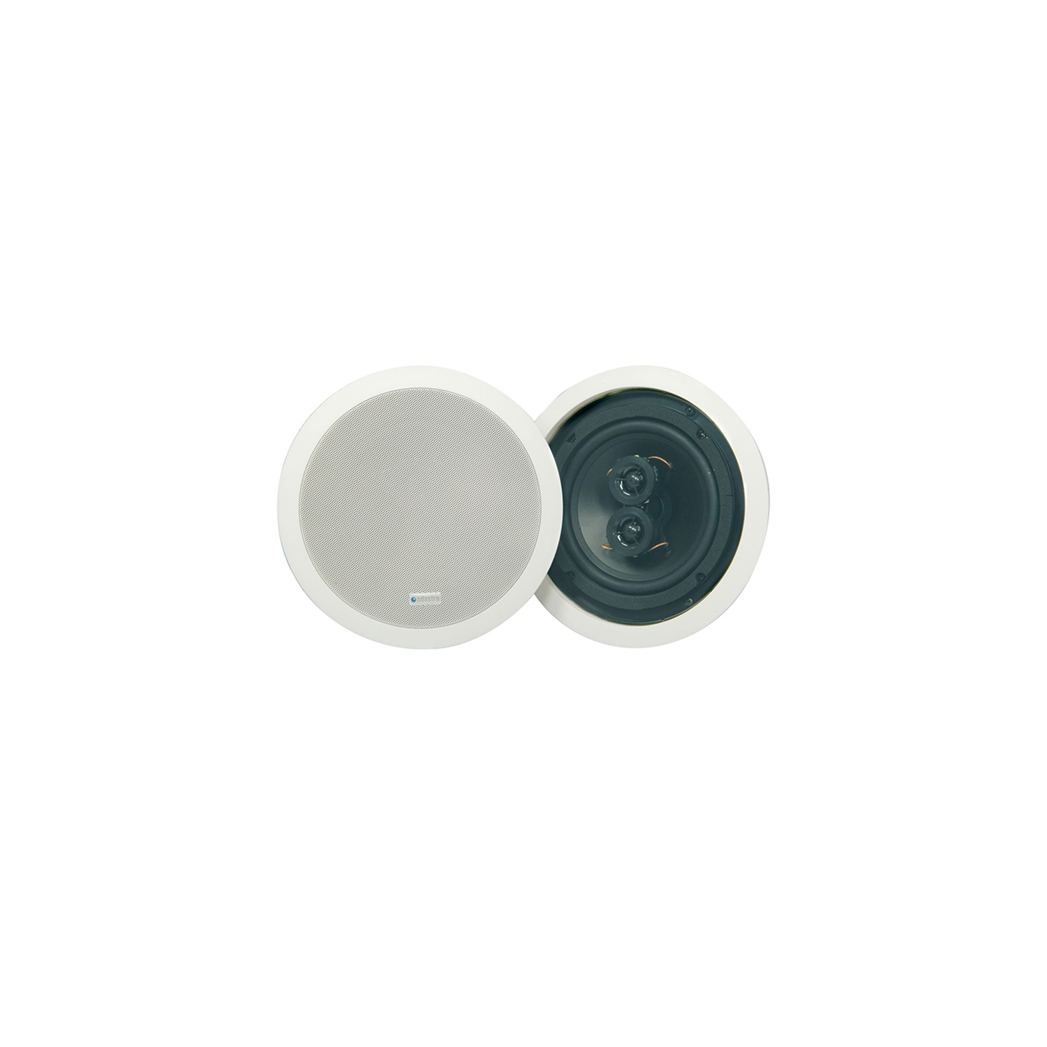 Pair of water resistant ceiling speakers