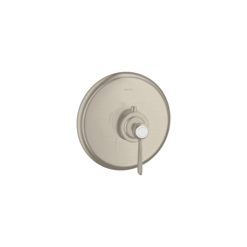 AXOR Montreux Thermostatic mixer for concealed installation with lever handle brushed nickel