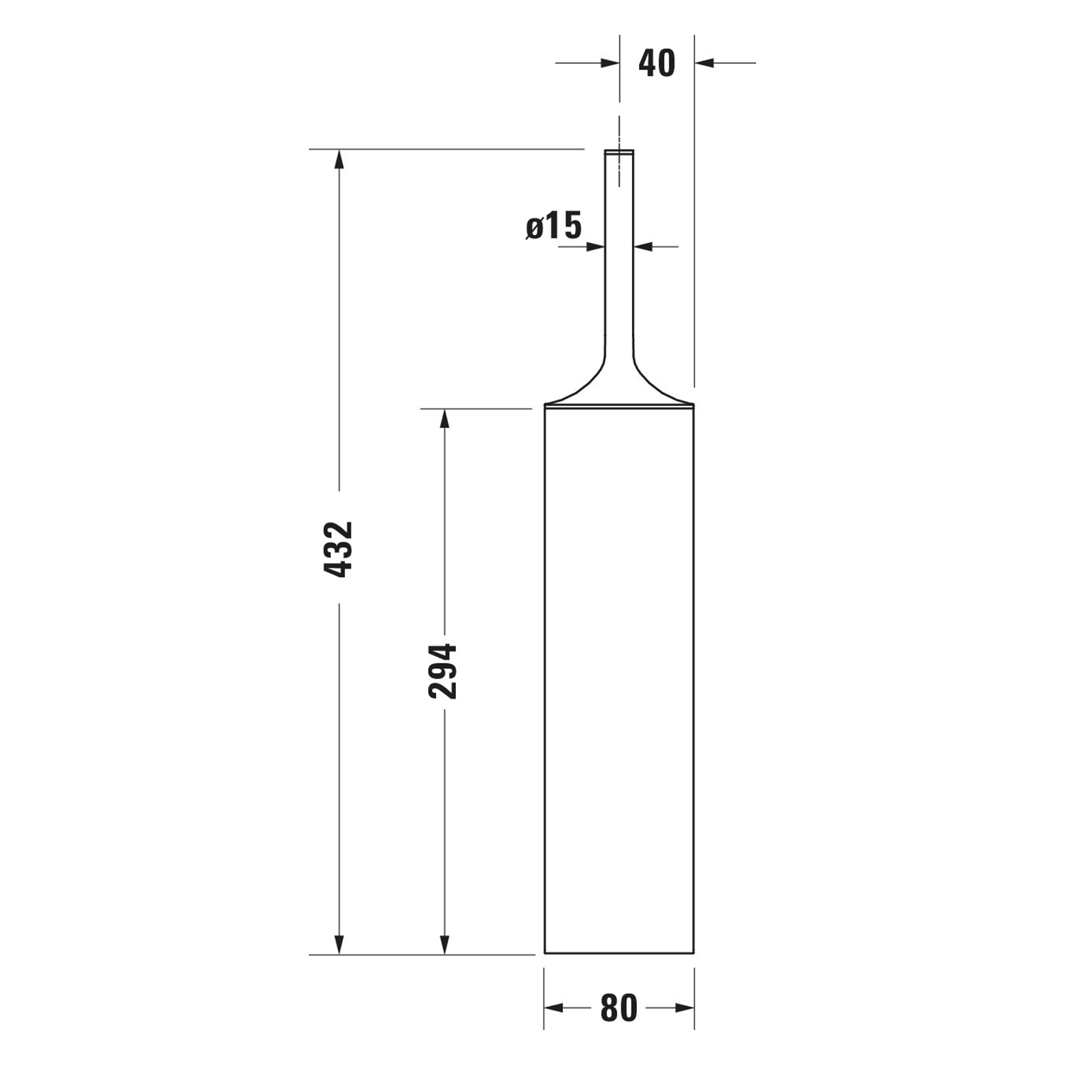 Duravit Promotional technical drawing  72 dpi  0099451000 2