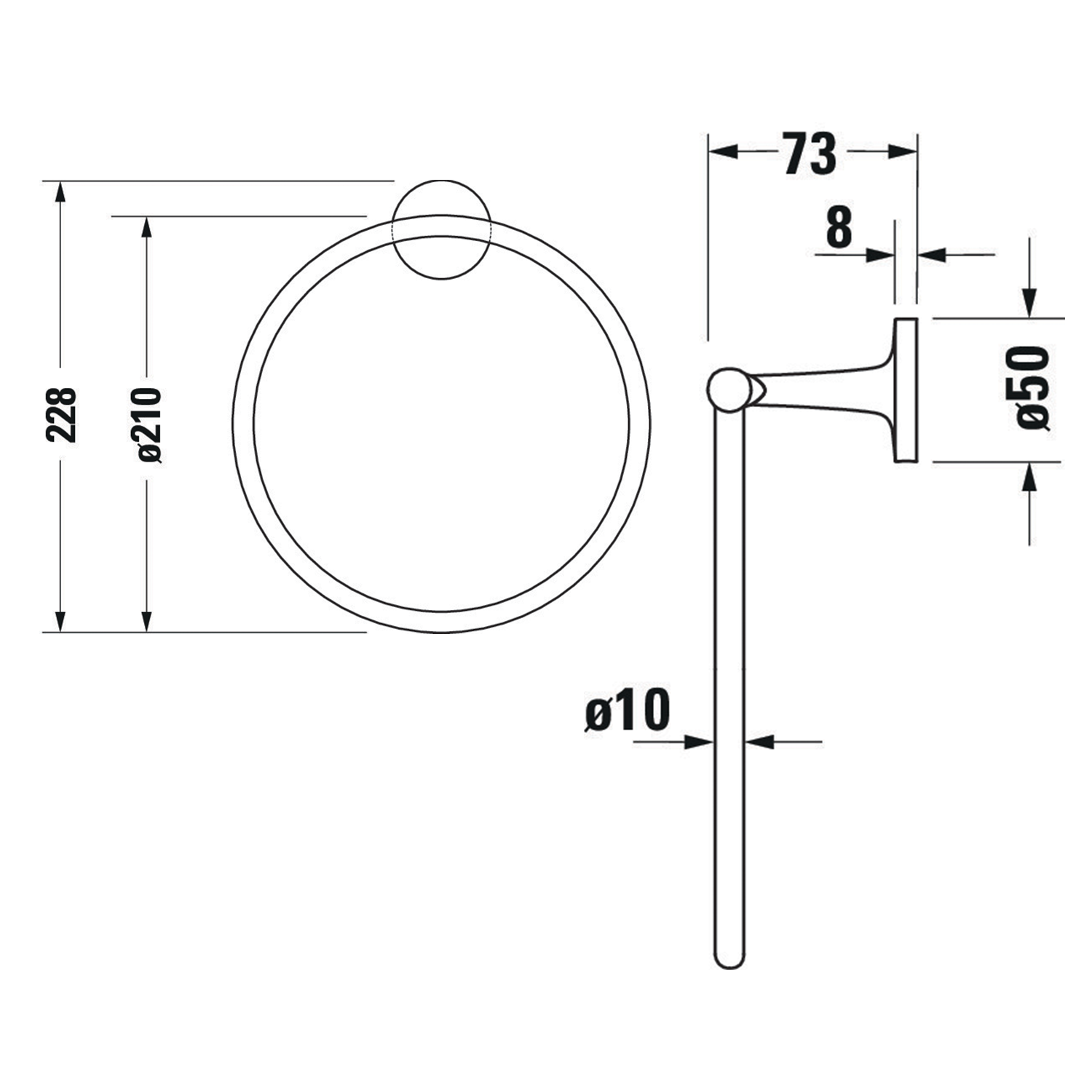 Duravit Promotional technical drawing  72 dpi  0099471000 1