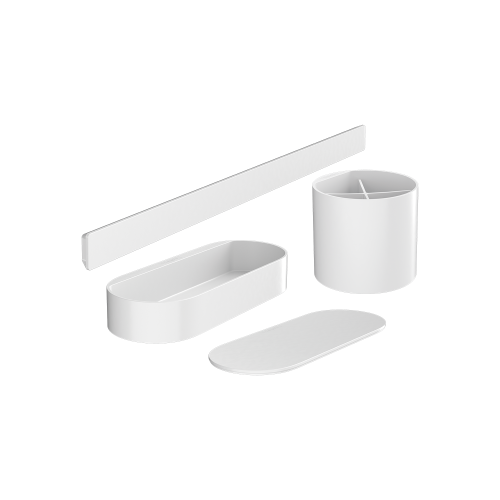 hansgrohe WallStoris Bathroom bundle matt white