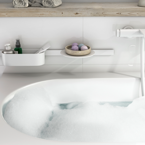 hansgrohe WallStoris Bathtub bundle Matt white lifestyle