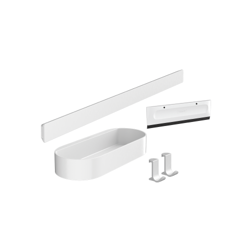 hansgrohe WallStoris Shower bundle matt white