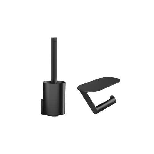 hansgrohe WallStoris Toilet bundle matt black