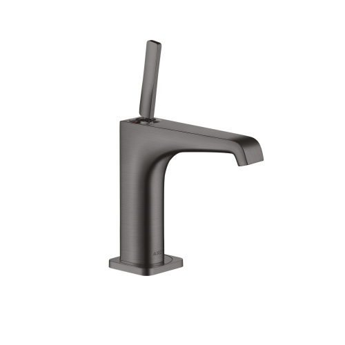 west one bathrooms axor citterio e single lever basin mixer 125 brushed black chrome