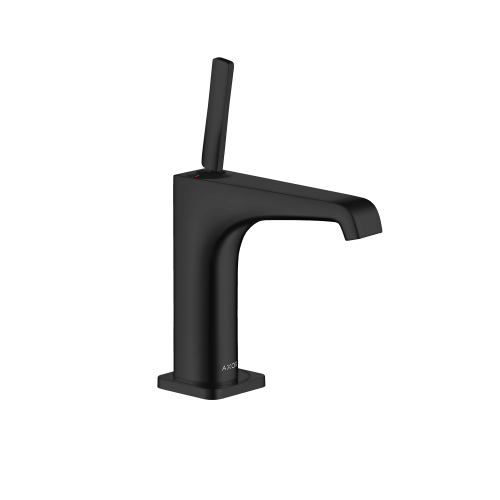 west one bathrooms axor citterio e single lever basin mixer 125 matt black