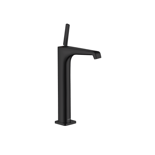 west one bathrooms axor citterio e single lever basin mixer 250 without waste for wash bowls matt black